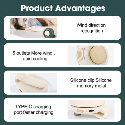 Portable Mini Bladeless Fan